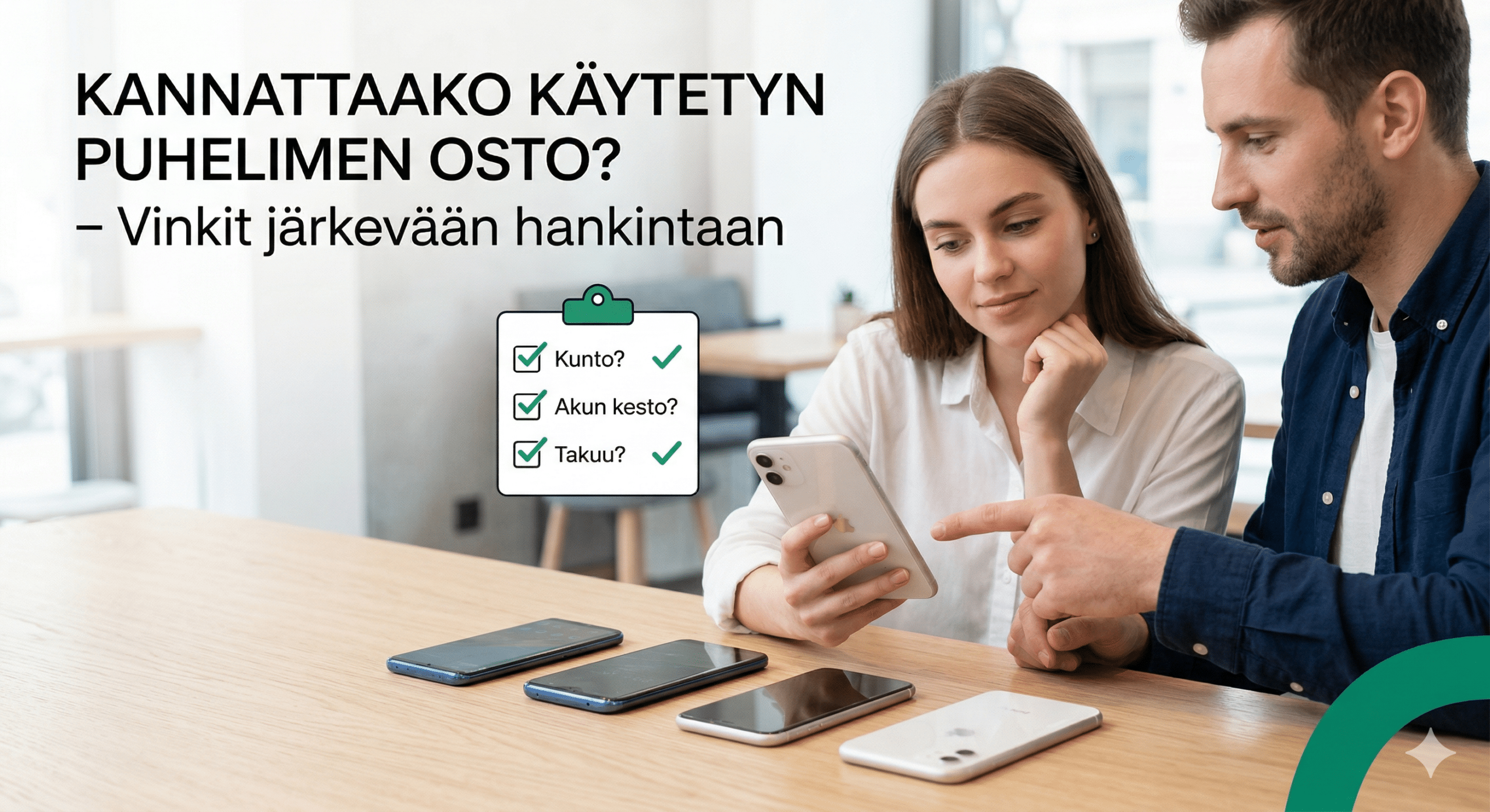 Kannattaako käytetyn puhelimen osto?